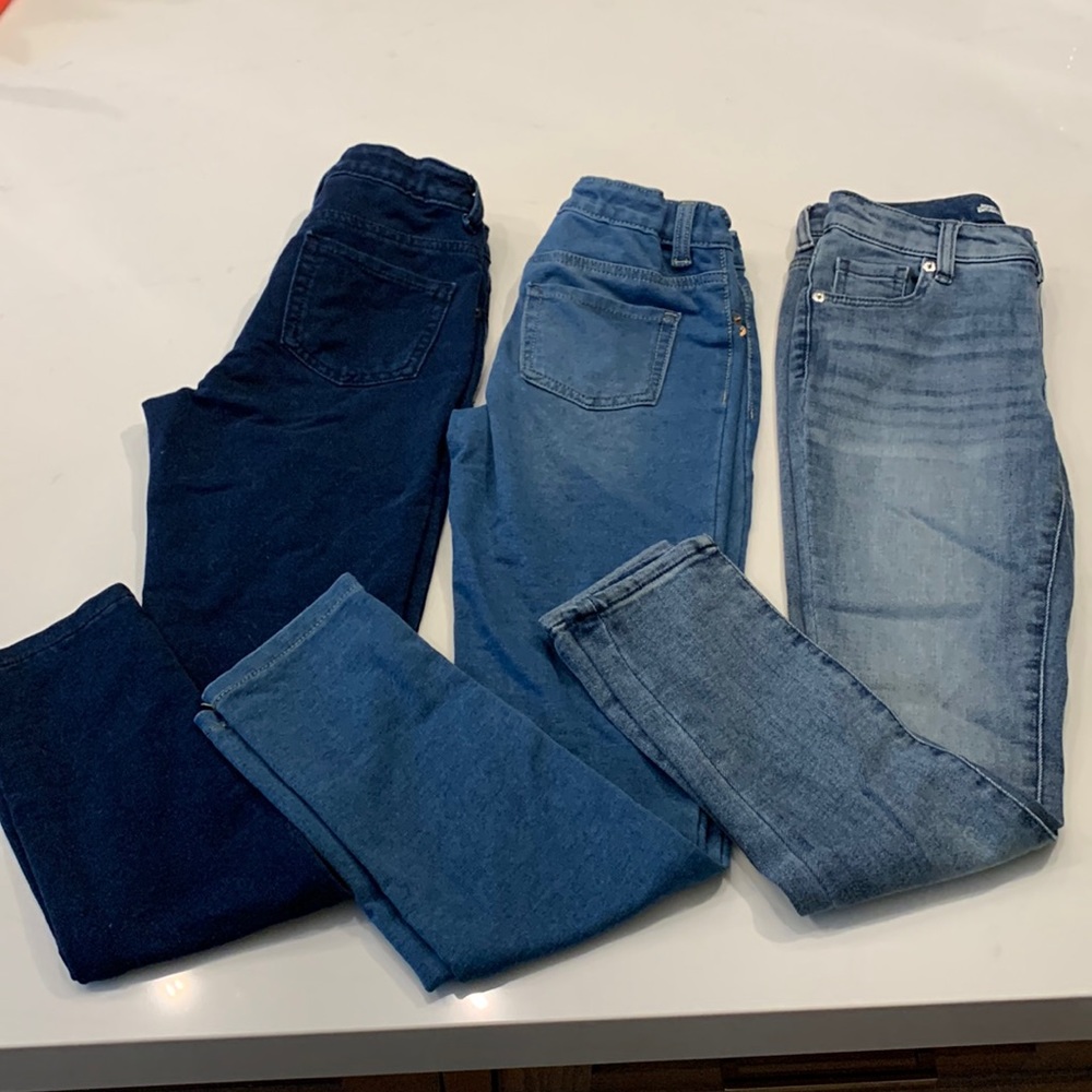 Cat & Jack Jean/Jeggings (3 Pair)
